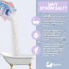 Eco Bath London Relaxing Lavender Epsom Salt Bath Soak - Tube 8.8 oz (250 g), Made in UK, Magnesium Bath Salt with Lavender view 2