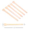 100 Pcs Natural Wooden Ice Cream Stick Facial Mask Smear Stick - Hair Removal Wax Apply Wax Rod for Eyebrow Nose Hair Removal view 2