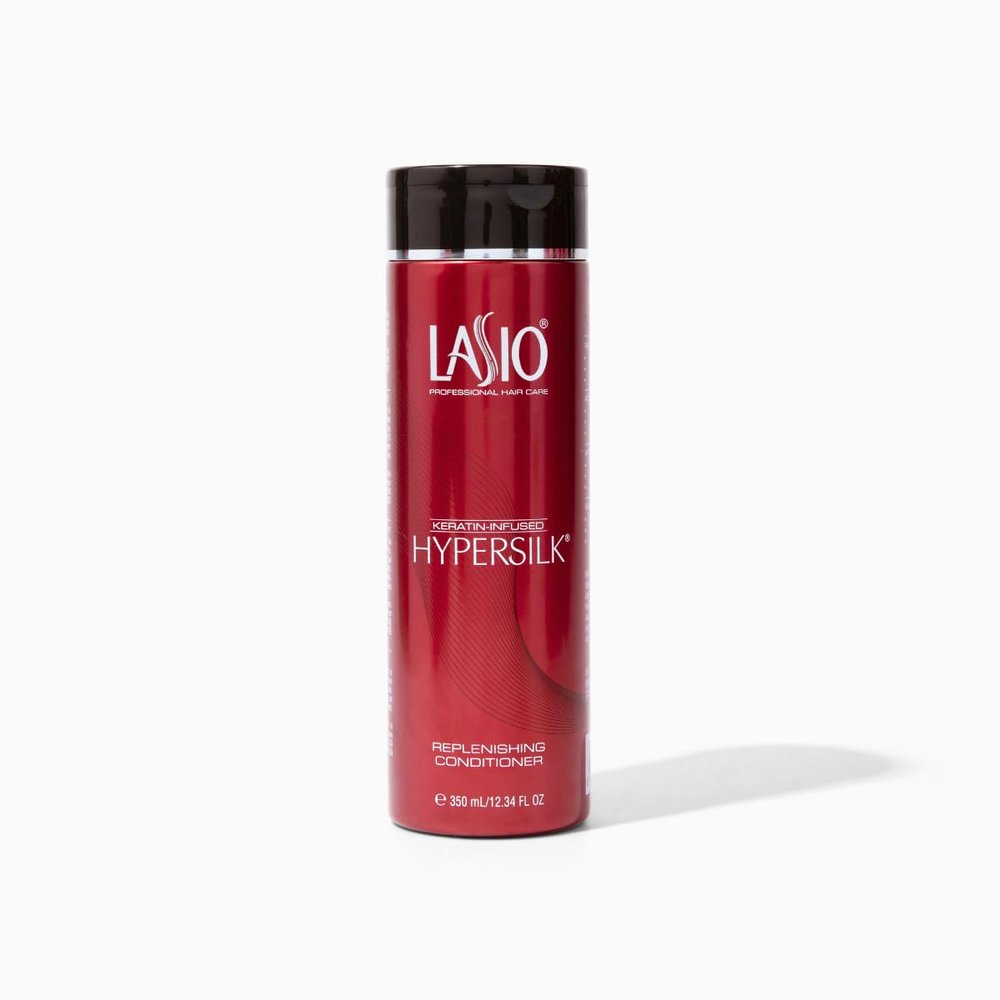 Lasio- Keratin Replenishing Conditioner 12oz - Frizz-Fighting Formula to Nourish, Revitalize, and Strengthen-Hair with Coconut Oil, Keratin, and Cupuau for Silky Smooth, Healthy-Looking Locks