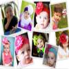 1.5" Baby Girls Crochet Headbands (20 Total) view 2