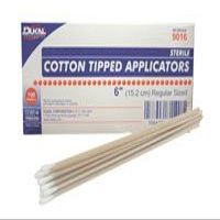 9016 PT# 9016- Applicator Cotton Tip ST 6" 1000/Ca by, Dukal Corporation