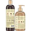 Shea Moisture Jamaican Black Castor Oil Clarifying Shampoo & Conditioner - Strengthen & Restore Sulfate-Free Shampoo & Conditioner Set with Shea Butter, ACV, and Peppermint Oil for Hair (2 Piece Set) view 2