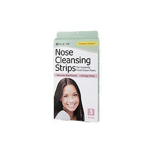 6 Nu Pore cleansing nose strips cleans unclogs pores
