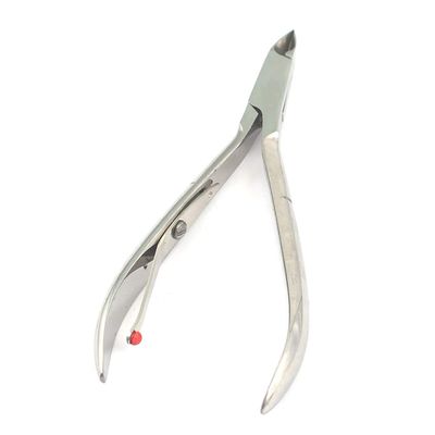 OdontoMed2011 STAINLESS STEEL NAIL NIPPER DOUBLE SPRING 4 INCHES ODM