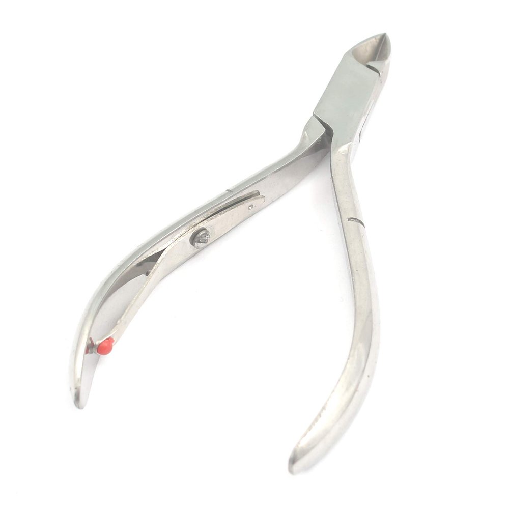 OdontoMed2011 STAINLESS STEEL CUTICLE NAIL PLIER 4 INCHES ODM