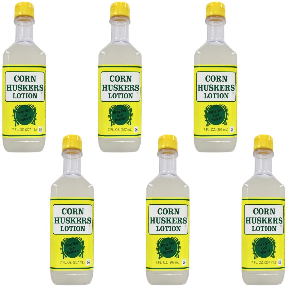 Corn Huskers Heavy Duty Oil Free Hand Lotion 7 Ounce (Value Pack of 6)