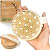 CSM Dry Brushing Body Brush for Lymphatic Drainage - Natural Boar Bristle Exfoliating Brush Set with Face Brush for Cellulite, Circulation & Glowing Skin view 1