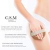 CSM Dry Brushing Body Brush for Lymphatic Drainage - Natural Boar Bristle Exfoliating Brush Set with Face Brush for Cellulite, Circulation & Glowing Skin view 2