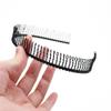 6 Pcs Unisex Black Metal Toothed Hairdressing Hair Band Head Band Hair Hoop Headwear Accessory for Women and Men view 4