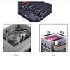 2 PCS Scissors Case for Hairdresser Black Tray Rug Hair Salon Tool Storage Pad Professional view 2
