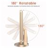 Flymiro Tri-fold Lighted Vanity Makeup Mirror with 3x/2x/1x Magnification, 21Leds Light and Touch Screen,180 Degree Free Rotation Countertop Cosmetic Mirror,Travel Makeup Mirror (Gold) view 3