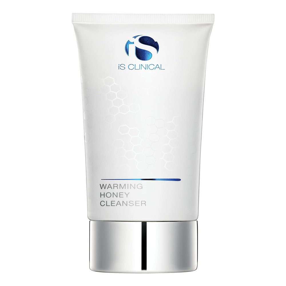 iS CLINICAL Luxurious Warming Honey Face Cleanser, Hydrating Facial Cleanser formulated with pure honey