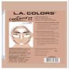 L.A. Colors I Heart Makeup Contour Palette, Medium-Deep, 1.04 Ounce view 3