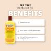 Hollywood Beauty Tea Tree Oil for Hair, Scalp, and Skin, 8 fl oz - Moisturizes Dry, Itchy Scalp, Blended with Vitamin E & Aloe view 4