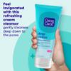Clean & Clear Oil-Free Deep Action Cream Facial Cleanser, Cooling Daily Face Wash for Deep Pore Cleansing of Acne-Prone Skin, 6.5 oz (Pack of 2) view 2