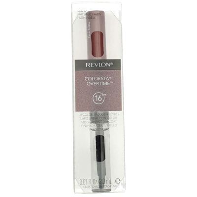 Revlon ColorStay Overtime Liquid Lip Color, Faithful Fawn [320] 0.07 oz (Pack of 3)