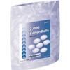 Dynarex Cotton Balls, Non-Sterile and Medium, Latex-Free and Absorbent, For Skin Cleansing, Crafts, & as Makeup Remover, Ships as 2 Bags of 2000 Cotton Balls Each, 1 Case of 4000 Dynarex Cotton Balls view 1