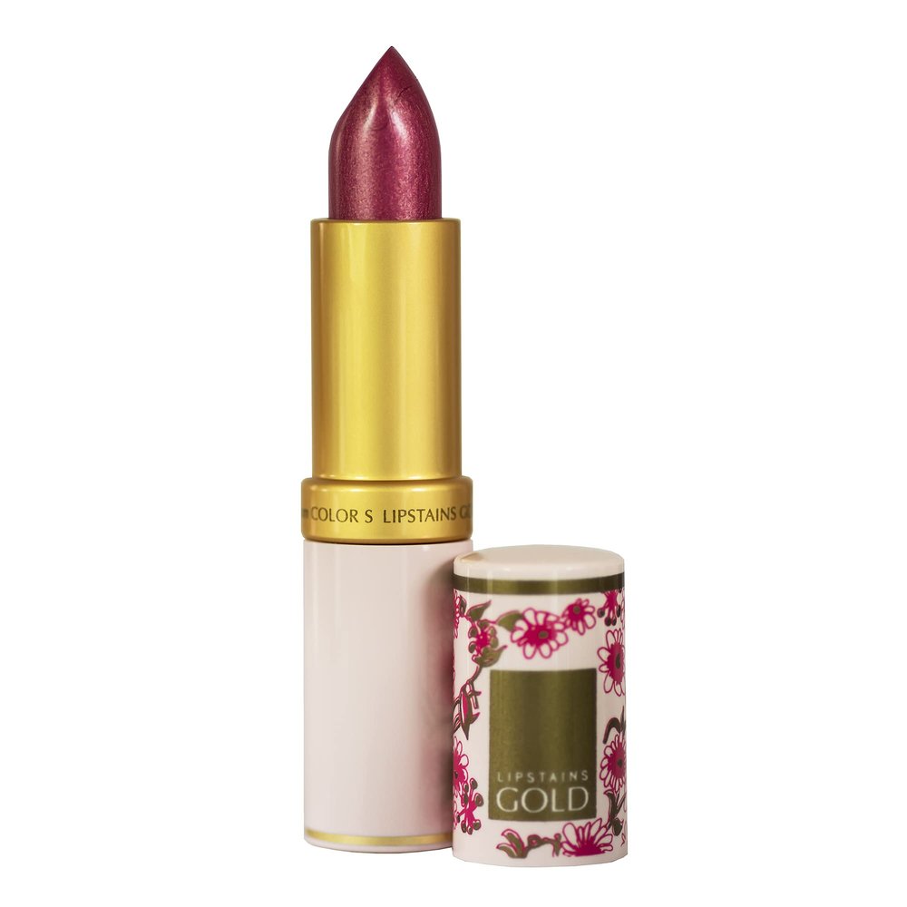 Lipstains Gold All-In-One Lipstick - Super Rich Conditioning Ingredients, Amazing Staying Power, Smudge Proof and a Diverse Color Range - From the UK (Rose)