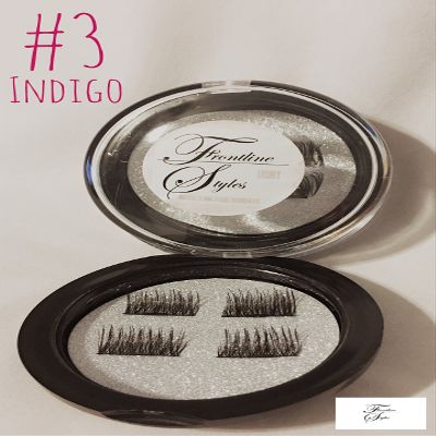 Frontline Styles Magnetic 3D Mink Eyelash Enhancements- Indigo #3