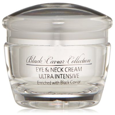 Mon Platin Eye and Neck Cream Enriched with Black Caviar, 50 Gram