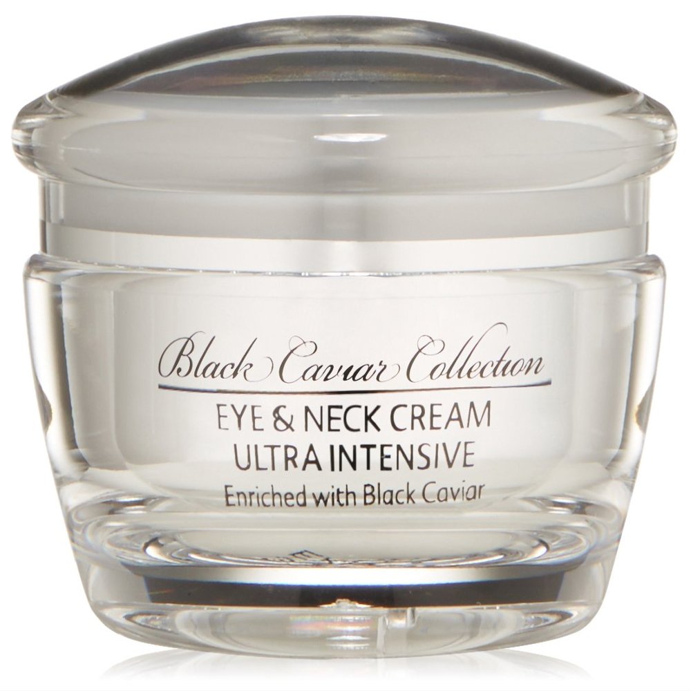 Mon Platin Eye and Neck Cream Enriched with Black Caviar, 50 Gram