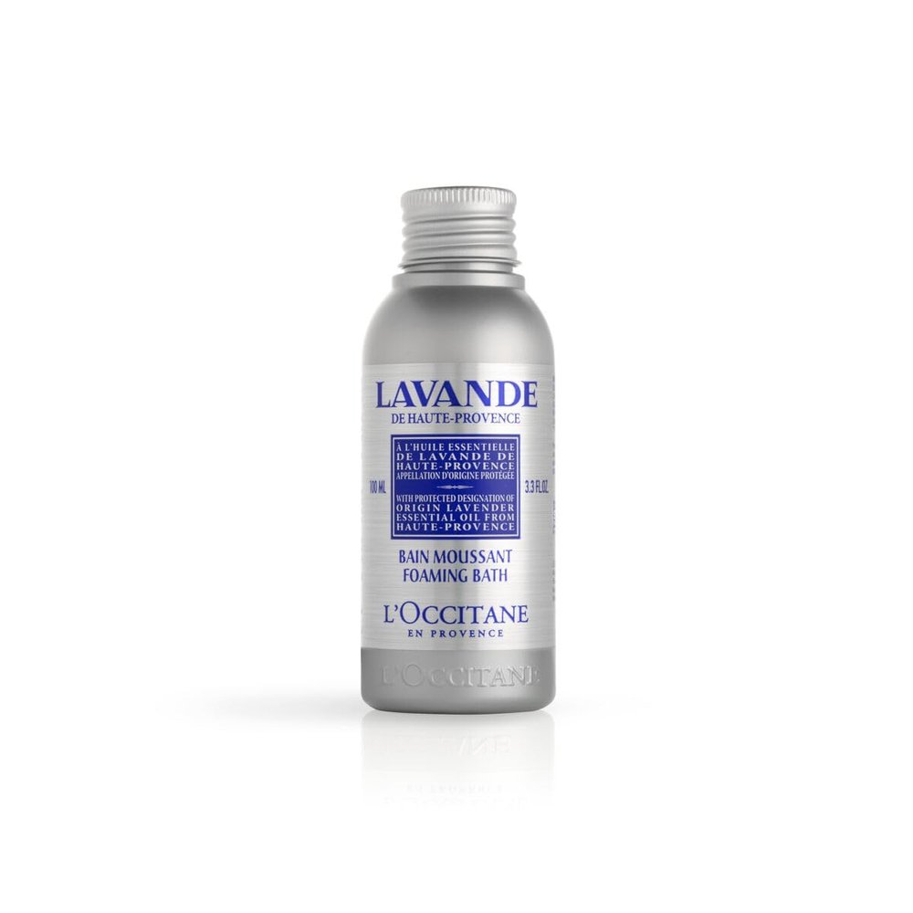 L'Occitane Relaxing & Foaming Lavender Bubble Bath. 3.30 fl oz