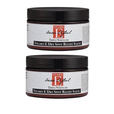 Beauty Boutique Vitamin E Dry Spot Relief Salve Relieve Repair Dry Rough Spots Cracked Skin - 4 oz. (2 pack)