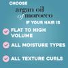 OGX Argan Oil of Morocco Curl-Defining Styling Cream, Anti-Frizz Curl Cream for Curly Hair & All Textures, Cold-Pressed Argan Oil, Paraben-Free, Sulfate-Free Surfactants, Curly Hair Products, 6 oz view 4