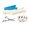 Original CreaClip Deluxe Package Hair Cutting Tools - As seen on Shark Tank - CreaClip Set & Scissors and Instruct. DVD Professional Home Haircutting Guide, Home Hair Cutting Clips for Bangs, Layers view 1