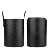 Sigma Brush Cup Holder - Two Makeup Brush Cups Snap Together for On-The-Go - Keep Makeup Brushes Clean and Protected - Makeup Brush Holder for Travel or Home - Black view 2