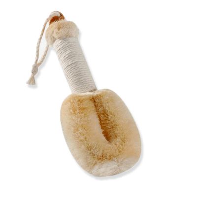 Touch Me All Natural Spa Sisal Dry Skin Brush  Premium Quality 9 Exfoliating Body Brush for Lymphatic Massage, Circulation & Glowing Smooth Skin