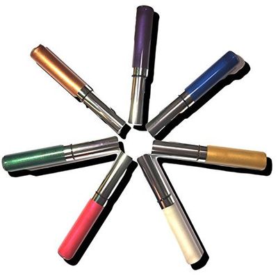 All Natural Luminous Lash Color Mascara - Set of 7 Blue Copper Gold Green Pink Purple White