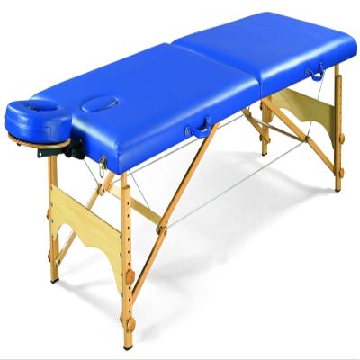 3B Scientific W60601B Blue Basic Portable Massage Table, 72.5" Length x 27.5" Width