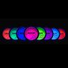 Moon Glow - Blacklight Neon UV Pigment Shaker 0.1oz Set of 8  Glows brightly under Blacklights/UV Lighting! Use on the face/body, as loose eye shadow and for nail art view 2