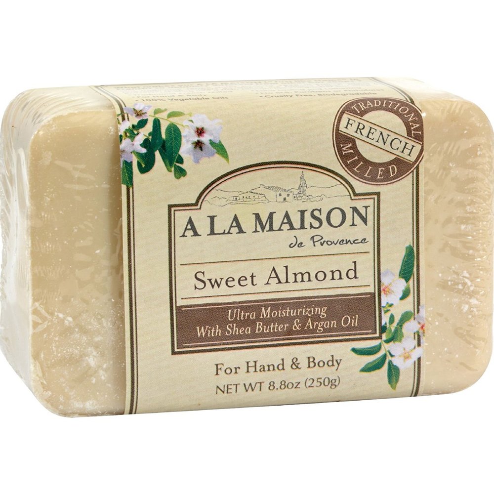 A LA Maison BAR SOAP,Sweet Almond, 8.8 OZ
