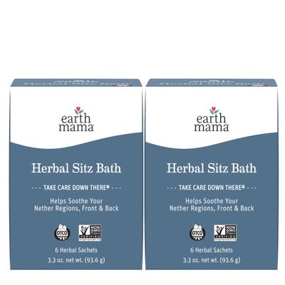 Earth Mama - Herbal Sitz Bath - 6-Count (2-Pack)