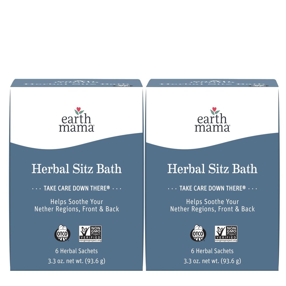 Earth Mama - Herbal Sitz Bath - 6-Count (2-Pack)