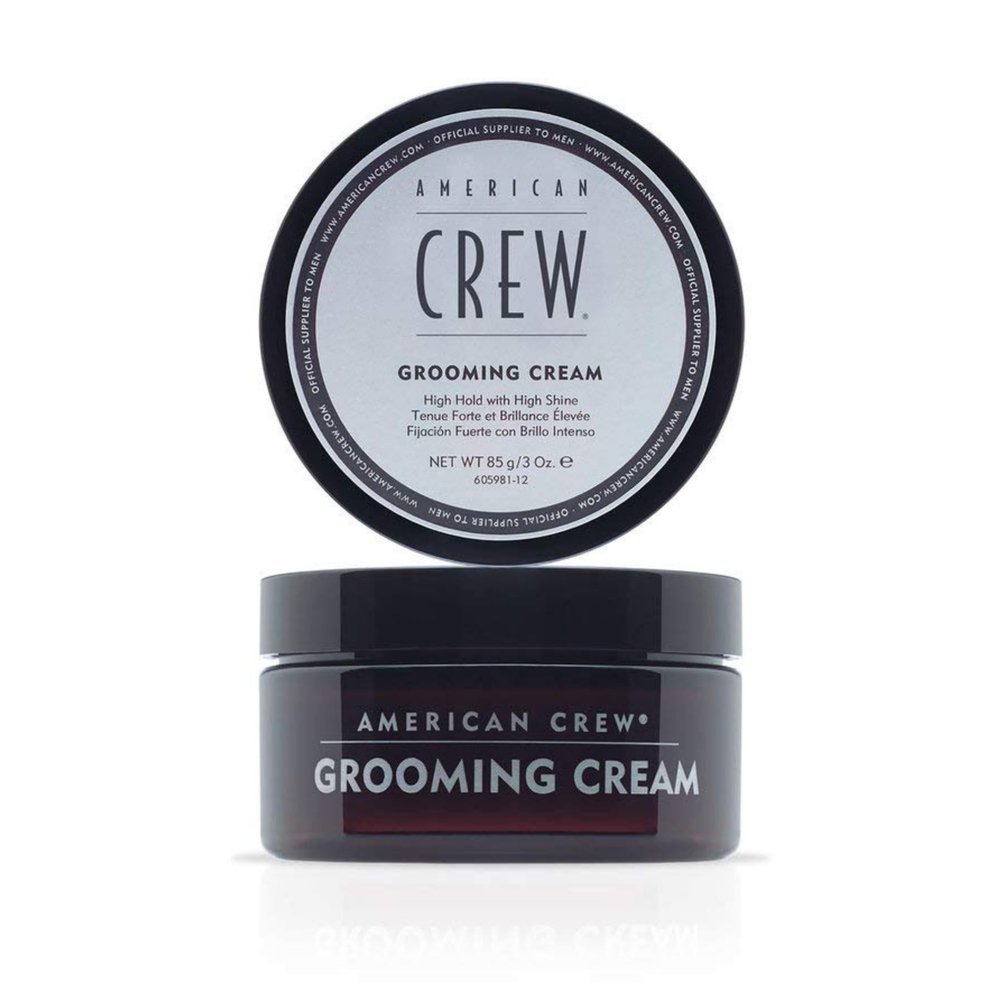 American Crew Men's Grooming Cream (OLD VERSION), Like Hair Gel with High Hold with High Shine, 3 Oz (Pack of 1)