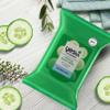 Yes To Face Wipes for Women and Men, Sensitive Facial Cleansing Wipes for use as a Make Up Remover, Cleaning, Soothing, Cucumbers Aloe Vera view 4
