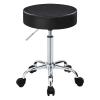 DUHOME 410 Adjustable Height Swivel Medical Clinic Tattoo Spa Salon Stool with Wheels (Black) view 1