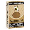 Beessential All Natural Honey & Oat Small Batch Bar Soap  Great for Men, Women, and Children  Paraben Free  Made in the USA  5 Oz. view 1