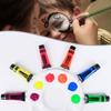 Black Light Neon Face and Body Paint Glow in the Dark Paint Halloween Blacklight Glow Party 6 Color 24 tubes view 3