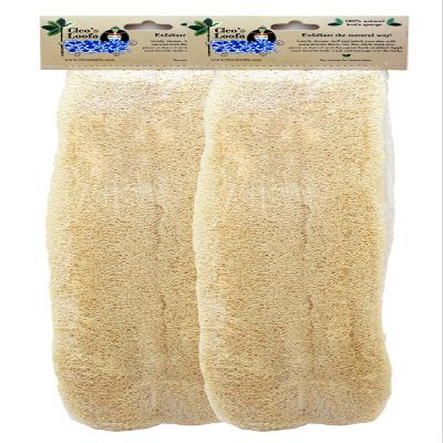 2X Cleo's large whole loofa. All natural for bath and shower use. Exfoliate your skin the natural way with our top quality Egyptian loofa/luffa/loofah. large whole loofah