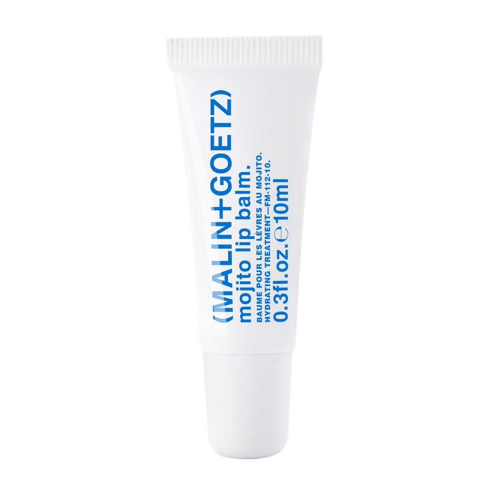 MALIN+GOETZ Lip Moisturizer Hydrating Gel Lip Treatment with Nourishing Fatty Acid Blend Long-Lasting Protection for Dry Lips Vegan, Cruelty-Free Mojito Flavor (0.35 Fl Oz.)