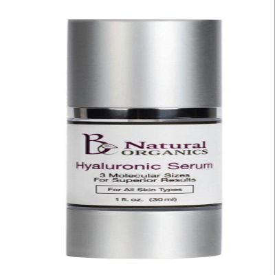Be Natural Organics Hyaluronic Serum 1 Oz (30 ml)