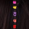 100 Count Girls Elastic Hair Ties Ponytail Holders No Metal Hair Elastics (Multicolor, 3.5 x 0.2 cm) view 3
