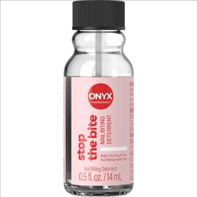 Onyx Professional Stop the Bite Nail Biting Prevention Polish, 0.5 Fl Oz