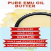 Botanical Beauty PURE EMU OIL BUTTER 100% Natural RAW Virgin Unrefined for Face, Body, Hands, Feet, Nails, Hair and Lip Care (4 Fl Oz) view 3