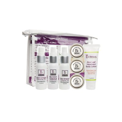 Be Natural Organics Sample/Travel Pack (7-Piece Anti-aging Travel Collection)