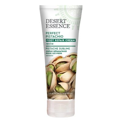 Desert Essence Organics Foot Repair Cream, Pistachio, 3.5 Oz